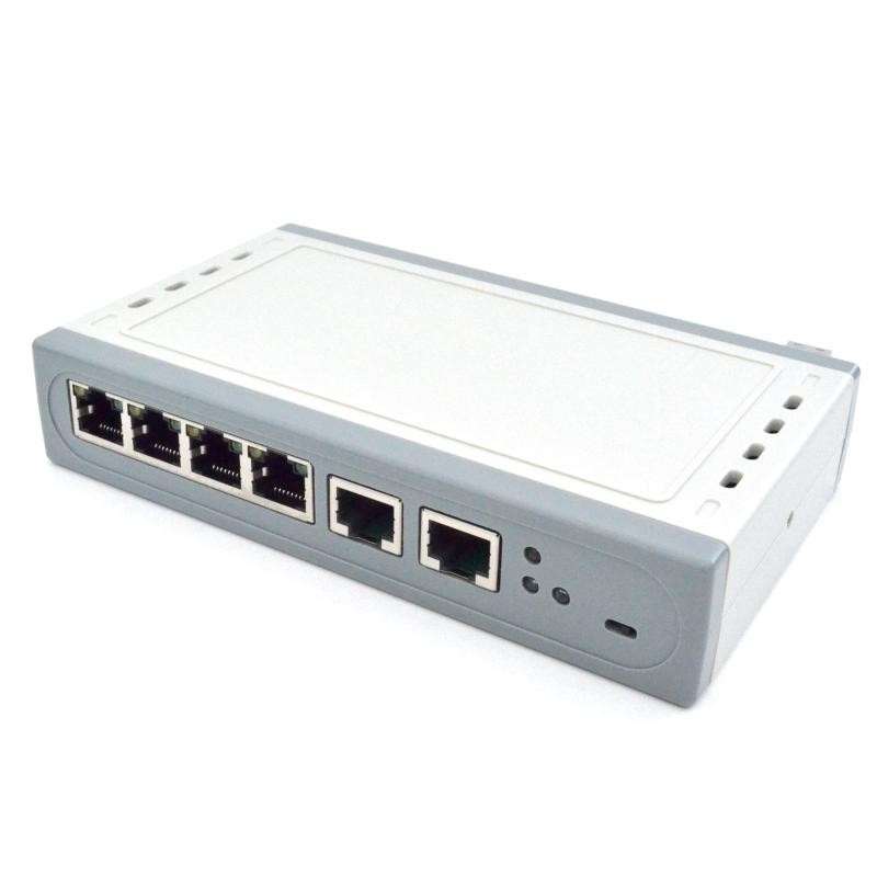 Детальное изображение товара "PoE коммутатор Электронные системы Каракурт 4+2 (питание 12В, Passive PoE)" из каталога оборудования для видеонаблюдения