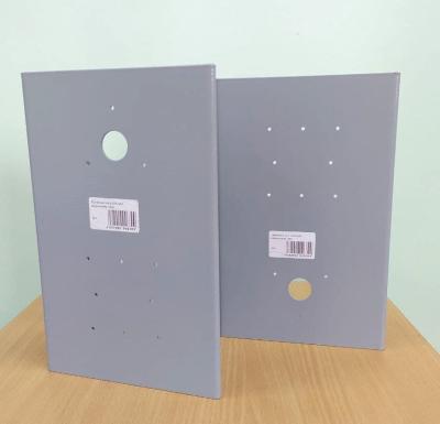 Кронштейн на столб для камеры и монтажной коробки