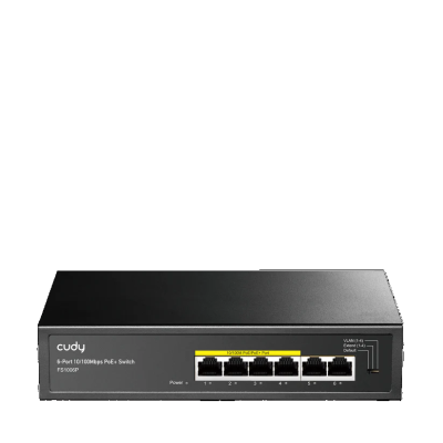 POE коммутатор CUDY FS1006P, неуправляемый