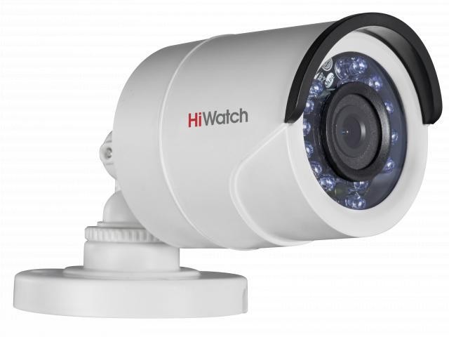 HD-TVI камера уличная 2Мп HiWatch DS-T200P Детальное изображение товара "HD-TVI камера уличная 2Мп HiWatch DS-T200P" из каталога оборудования для видеонаблюдения