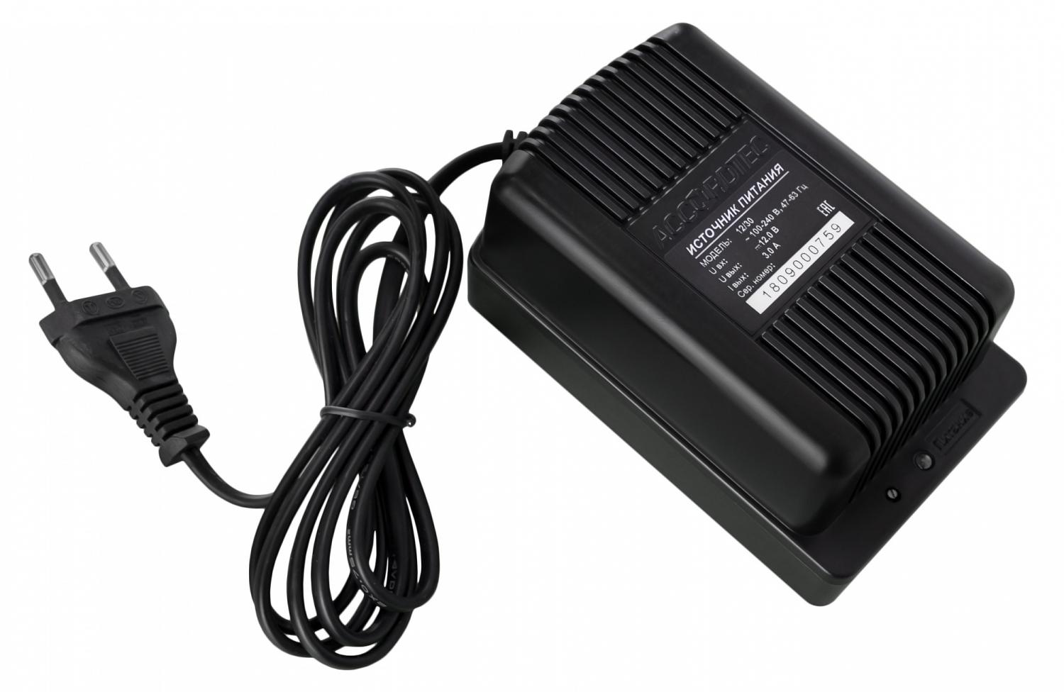 Детальное изображение товара "Блок стабилизированного питания AccordTec AT-12/30" из каталога оборудования для видеонаблюдения