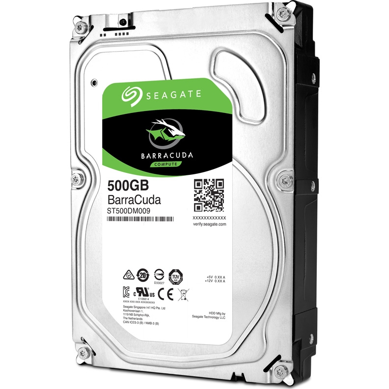 Детальное изображение товара "Жесткий диск 500 Гб Seagate BarraCuda ST500DM009" из каталога оборудования для видеонаблюдения