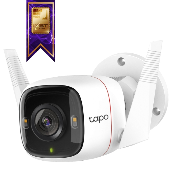 Детальное изображение товара "Wi-Fi-камера уличная 4Мп Tapo C320WS, видимость до 30 метров даже в полной темноте" из каталога оборудования для видеонаблюдения