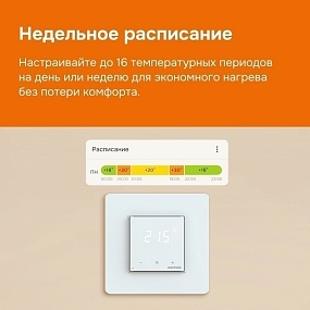 Детальное изображение товара "Терморегулятор для теплого пола Welrok оz" из каталога оборудования для видеонаблюдения