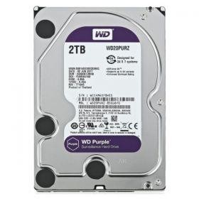 Детальное изображение товара "Жесткий диск 2 Тб для видеонаблюдения Western Digital Purple (WD20PURZ)" из каталога оборудования для видеонаблюдения