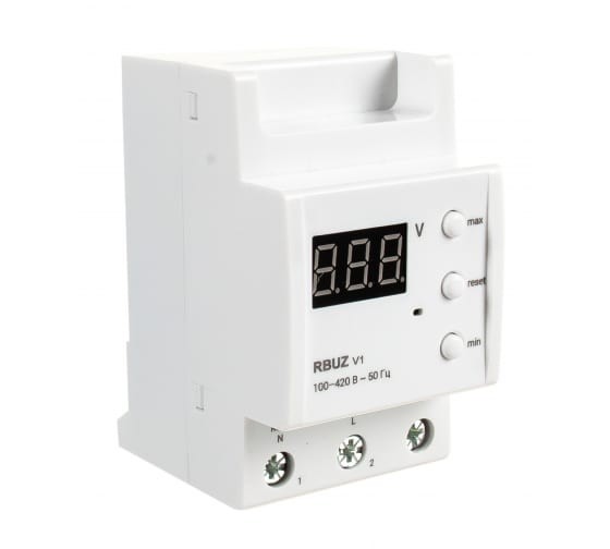 Детальное изображение товара "Вольтметр-амперметр Rbuz V1" из каталога оборудования для видеонаблюдения