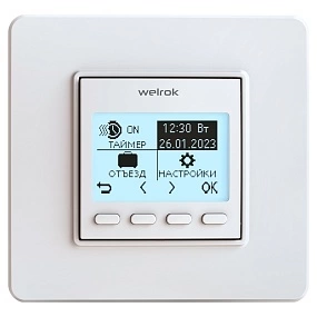Детальное изображение товара "Терморегулятор для обогревателей Welrok pro (без датчика пола)" из каталога оборудования для видеонаблюдения