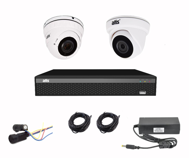 Комплект видеонаблюдения для магазина с 1 кассой Комплект видеонаблюдения для магазина с 1 кассой