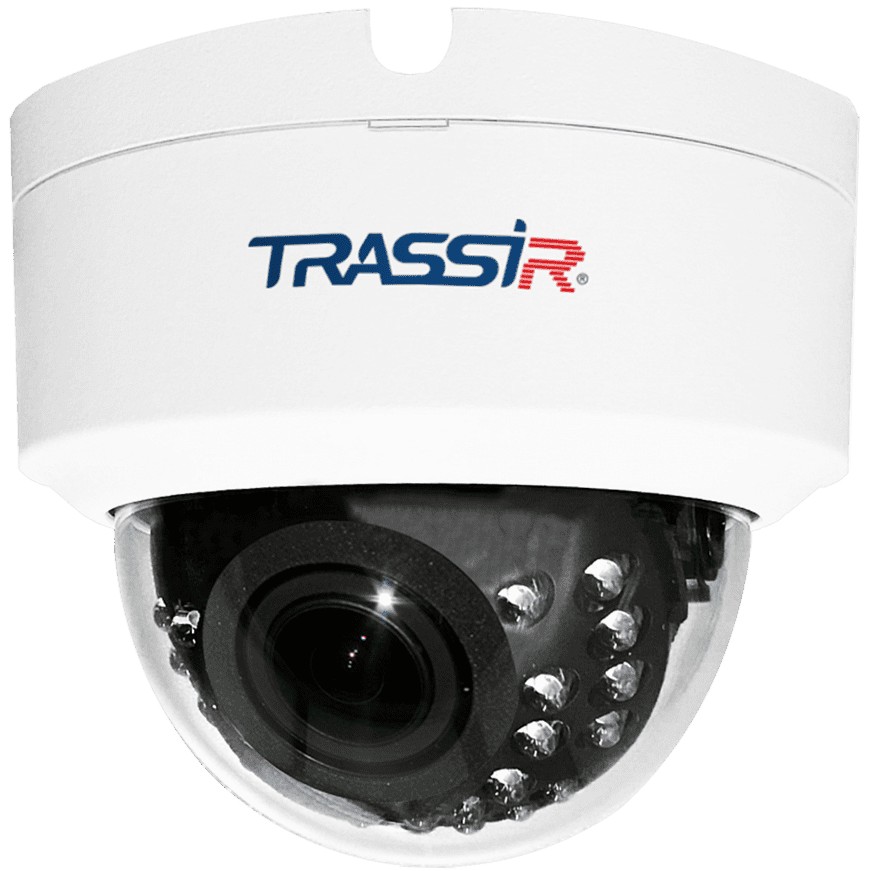 Детальное изображение товара "IP-камера внутренняя 2Мп Trassir TR-D2D2 2,7-13,5" из каталога оборудования для видеонаблюдения