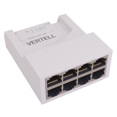 Коммутатор видеонаблюдения VERTELL VT-S8 (PASSIVE POE 12-24В)