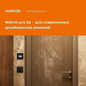 Детальное изображение товара "Терморегулятор для обогревателей Welrok pro bk (без датчика пола)" из каталога оборудования для видеонаблюдения