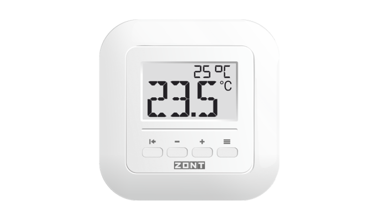 Детальное изображение товара "Комнатный термостат ZONT МЛ-332 (868)" из каталога оборудования для видеонаблюдения