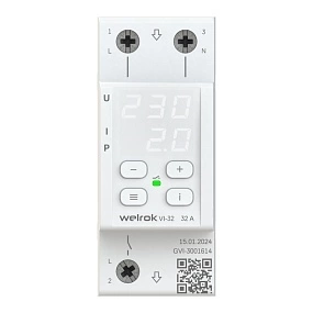 Реле напряжение с контролем тока Welrok VI-32
