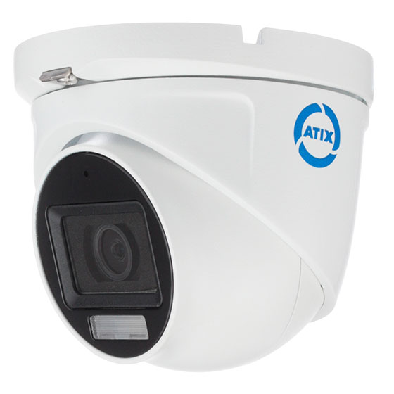 Детальное изображение товара "Видеокамера мультиформатная купольная ATIХ 5Мп ATH-MC-1E5M-2.8/MDL(1B)" из каталога оборудования для видеонаблюдения